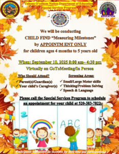 Child Find - Measuring Milestones